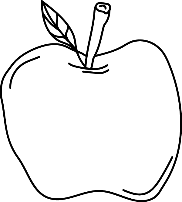 Apple doodle